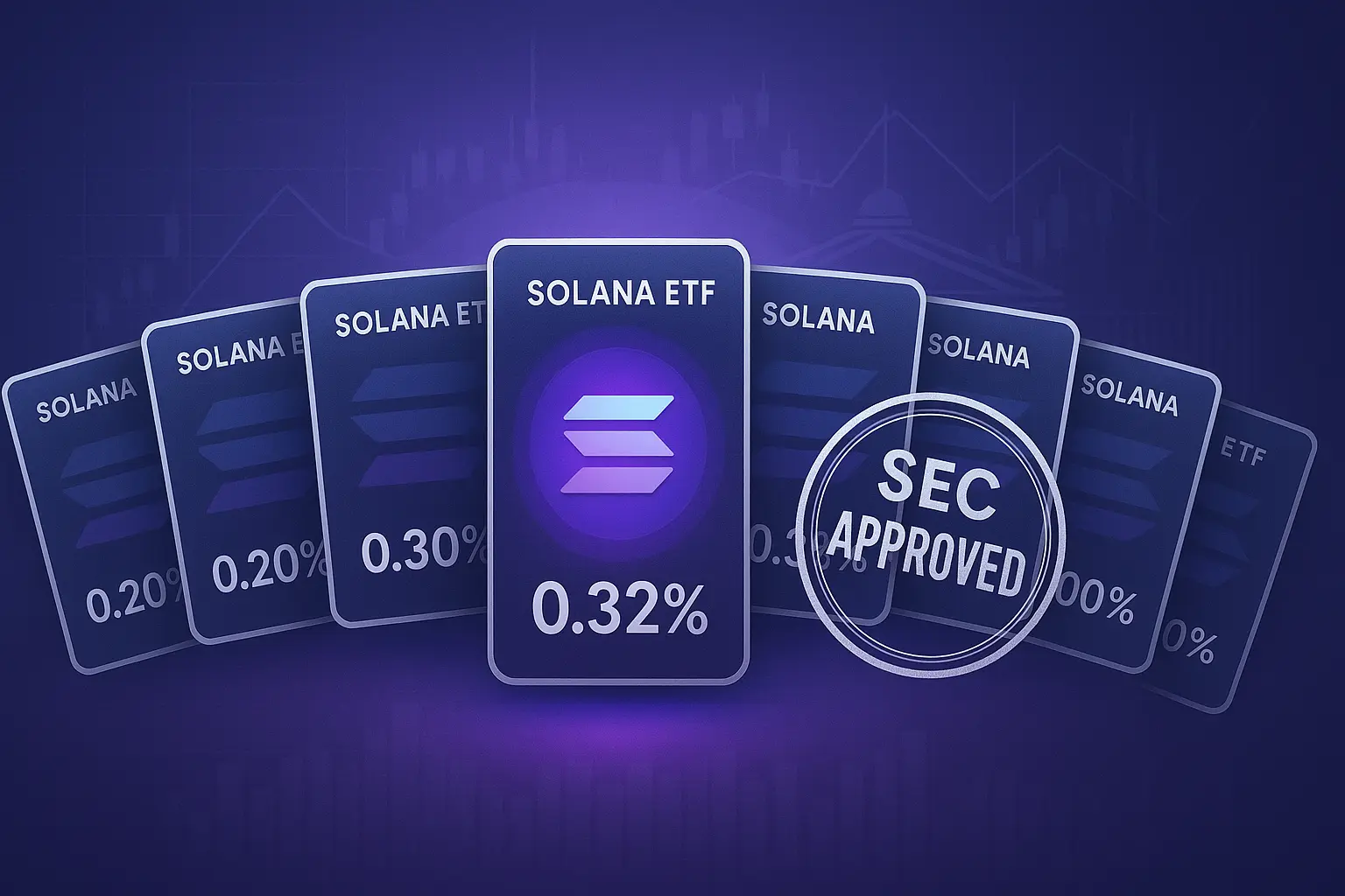 7 Spot Solana ETFs Set to Launch After SEC Approval: Complete Fee Breakdown