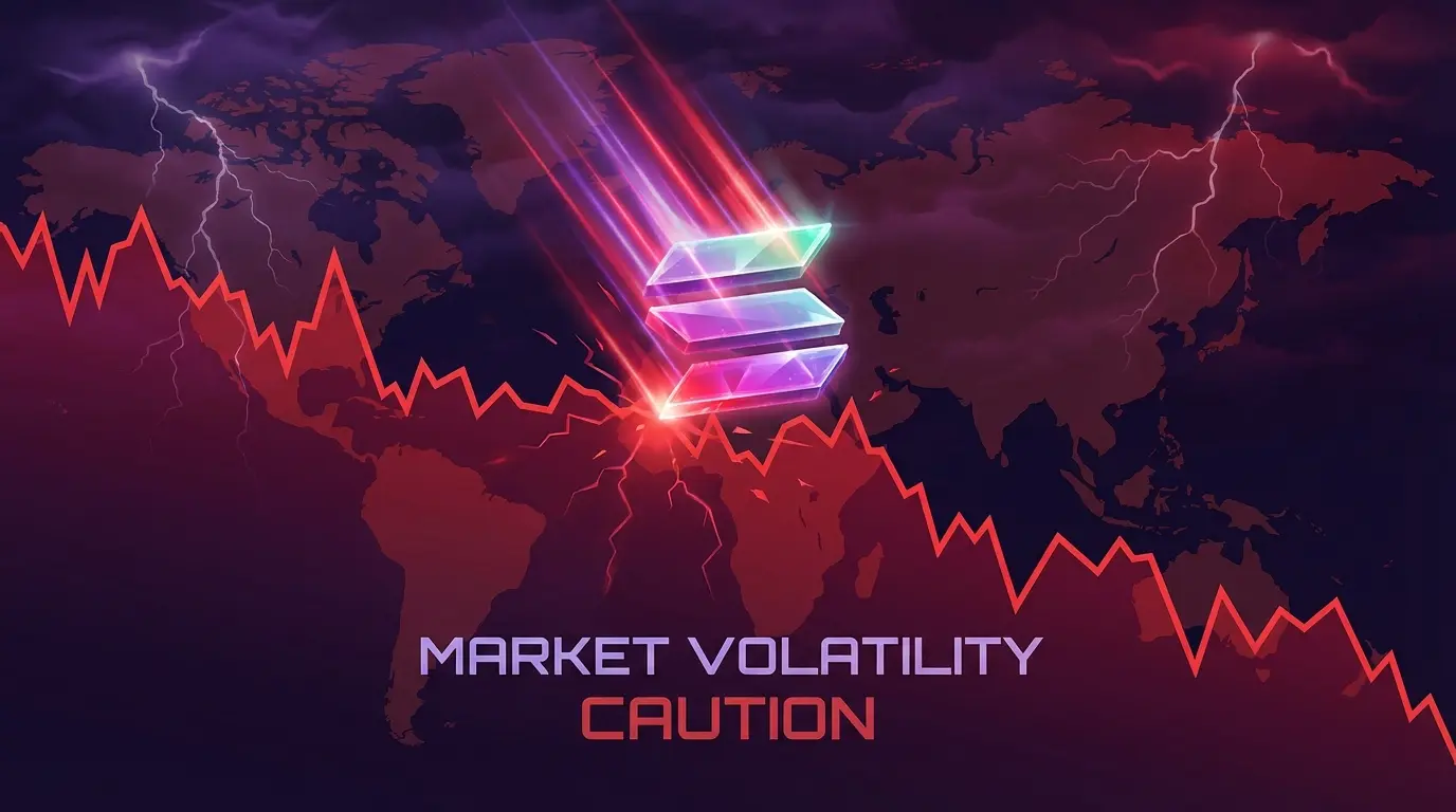 Solana Plunges as Global Markets Face Sharp Selloff Amid Renewed Geopolitical Tensions
