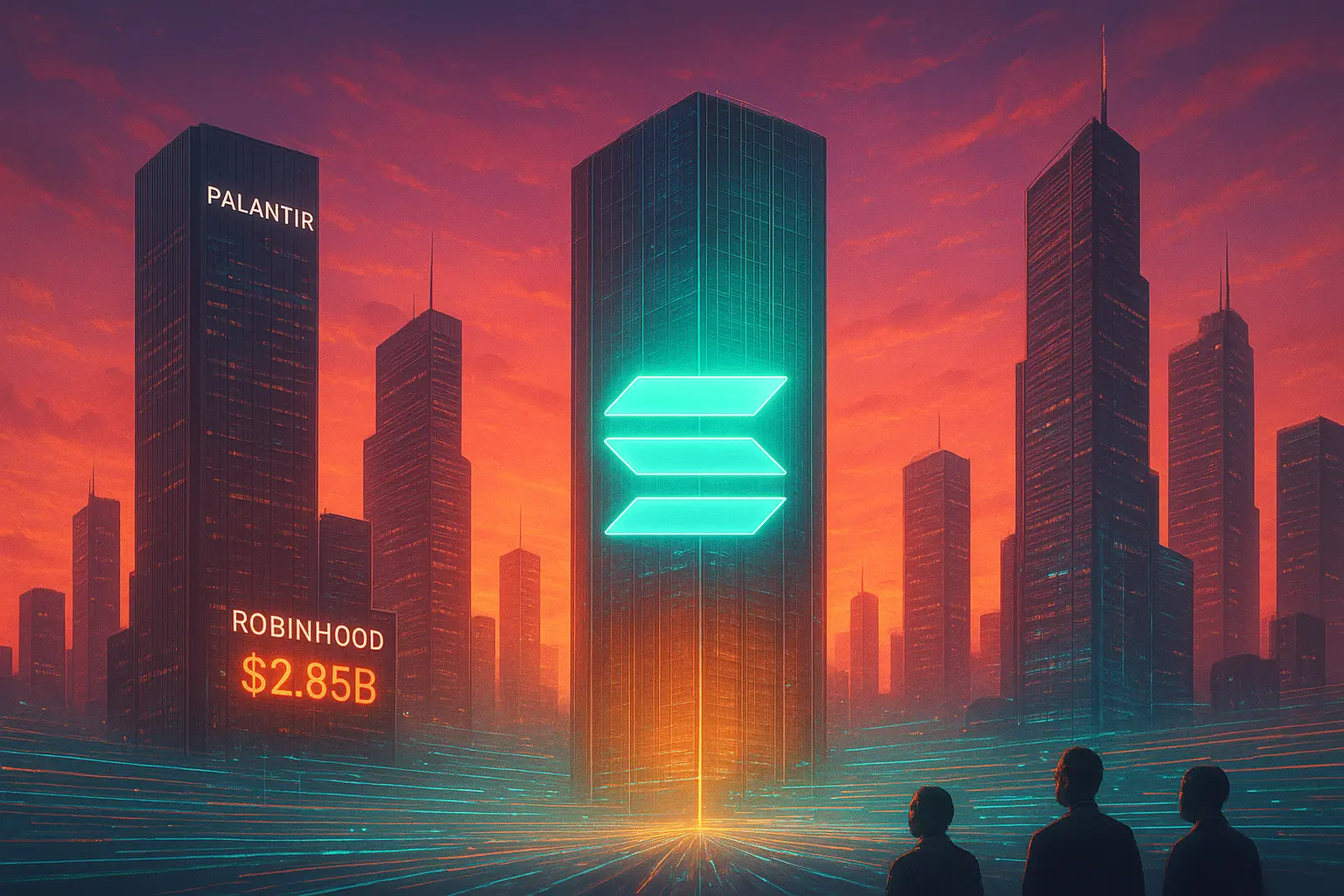 Visualization of Solana's diversified revenue sources across DeFi, trading tools, and emerging applications